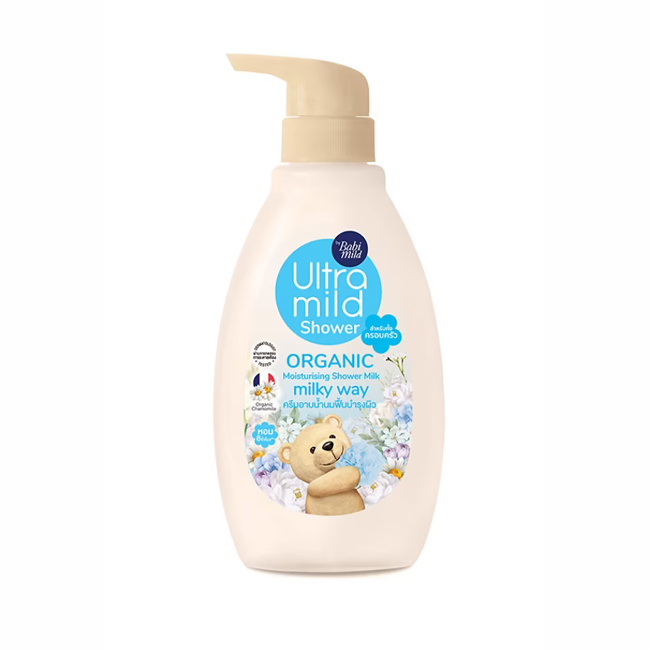 Babi Mild Ultra Mild Organic Shower Milk Milky Way Ультрамягкое органи –  K&P Tropical Cosmetics