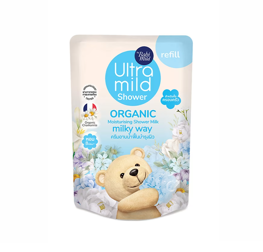 Babi Mild Ultra Mild Organic Shower Milk Milky Way Ультрамягкое органи –  K&P Tropical Cosmetics