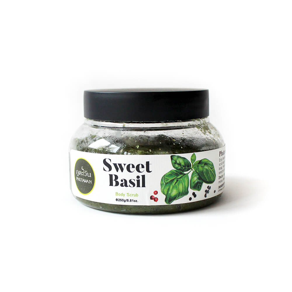 Phutawan Sweet Basil Body Scrub 250 g