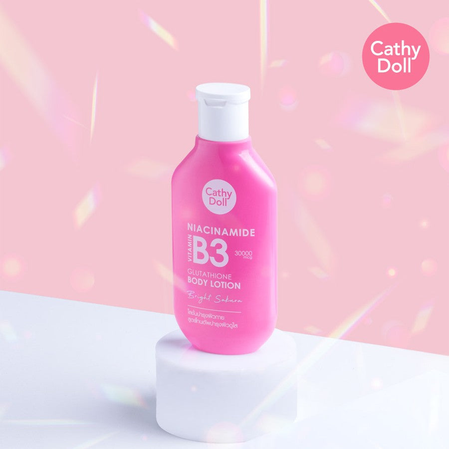 Karmart Cathy Doll Niacinamide Vitamin B3 Glutathione Body Lotion Bright Sakura 150 ml