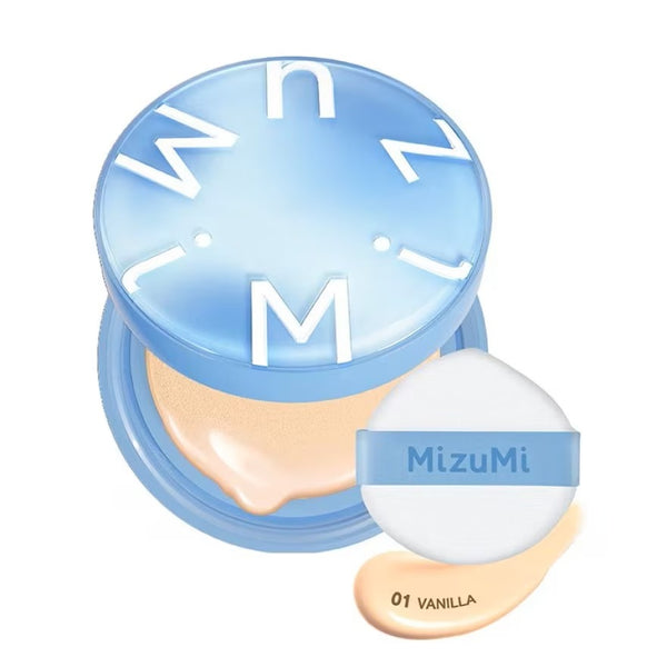 MizuMi Filter Effect Airy Skincare Cushion SPF50+ PA++++ 15 g., Кушон для ухода за кожей с эффектом фотофильтра SPF50+ PA++++ 15 гр.