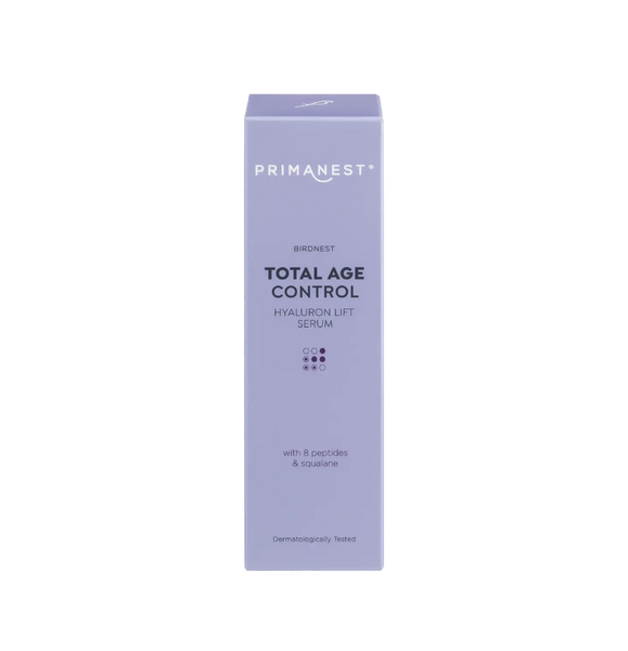 PrimaNest Birdnest Total Age Control Hyaluron Lift Serum 30 ml., Сыворотка и крем "Гиалуроновый лифтинг" с экстрактом ласточкиного гнезда 30 мл.