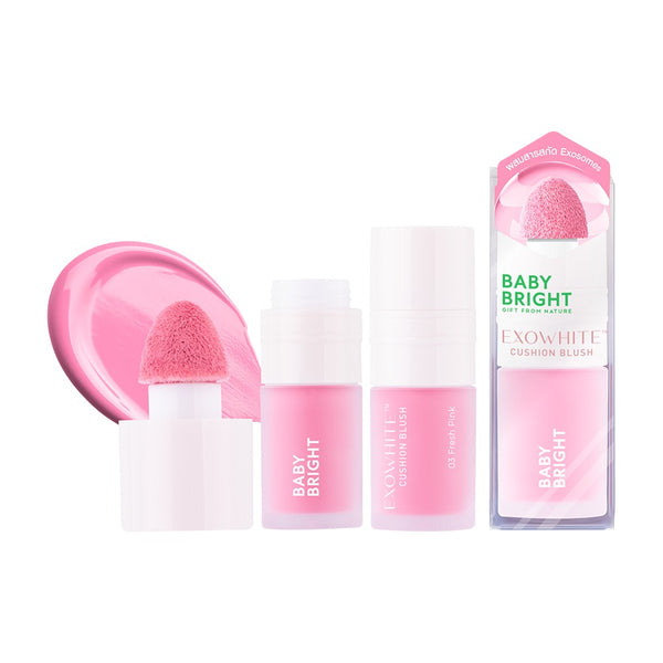Karmart Baby Bright Exowhite Cushion Blush 4 ml., Жидкие румяна-кушон 4 мл.