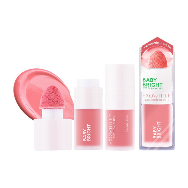 Karmart Baby Bright Exowhite Cushion Blush 4 ml., Жидкие румяна-кушон 4 мл.