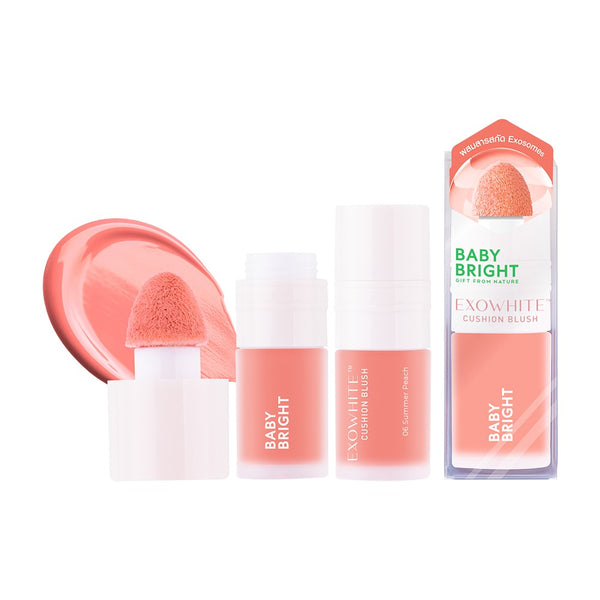 Karmart Baby Bright Exowhite Cushion Blush 4 ml., Жидкие румяна-кушон 4 мл.