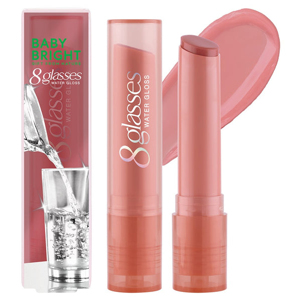 Karmart Baby Bright 8 glasses Water Gloss 2,5 g., Помада для губ "8 glasses" с глянцевым блеском 2,5 гр.