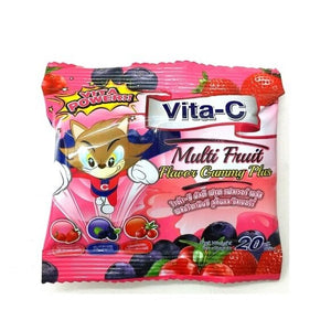 VITA POWER Vita C Multi Fruit Flavors Gummy 20 g., Мармелад с витамином С и мультифруктовым вкусом 20 гр.