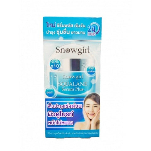 Snowgirl Squalane Serum Plus 8 g.* 6 pcs., Глубоко увлажняющая сыворотка для лица со скваланом 8 гр.*6 пак.