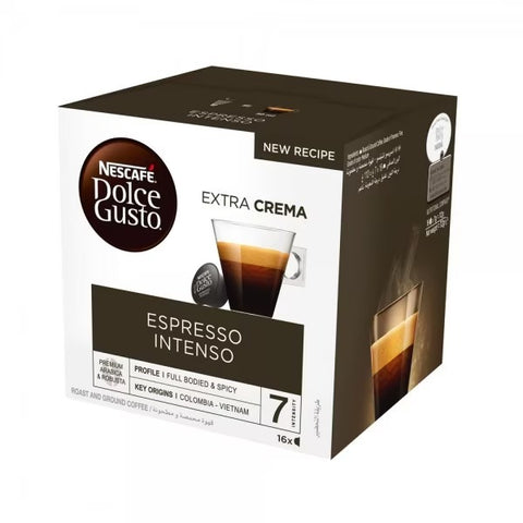 Nescafe Dolce Gusto Espresso Intenso 6 g.* 16 capsules Капсулы для кофемашин Nescafe Dolce Gusto ESPRESSO INTENSO 6 гр.*16 капсул