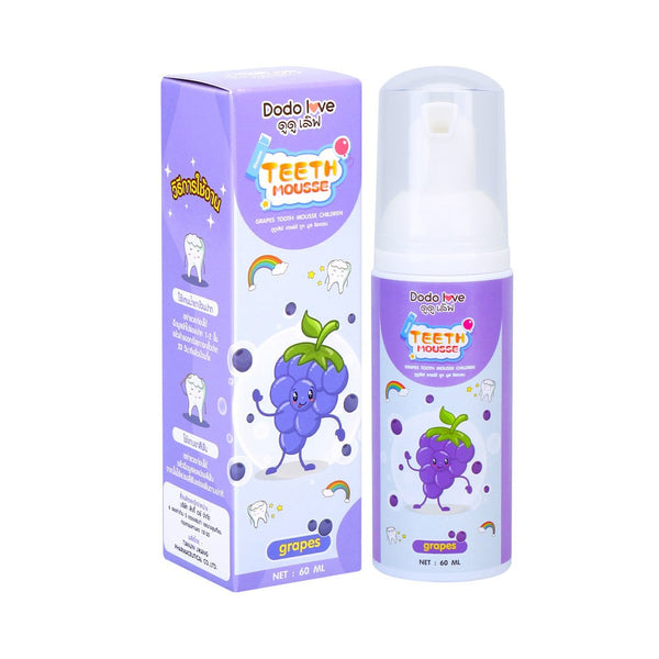 Dodolove Teeth Mousse Children 60 ml., Зубная паста-мусс для детей 60 мл.