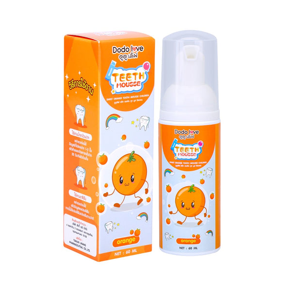 Dodolove Teeth Mousse Children 60 ml., Зубная паста-мусс для детей 60 мл.