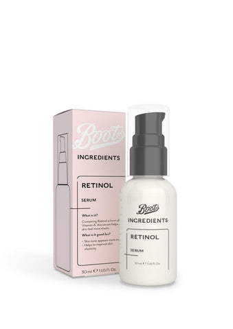 Boots Ingredients Retinol Serum 30 ml., Сыворотка для лица с ретинолом 30 мл.