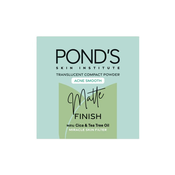 POND’S Translucent Compact Powder Acne Smooth Matte Finish 9 g., Полупрозрачная компактная пудра с гладким матовым покрытием от акне 9 гр.