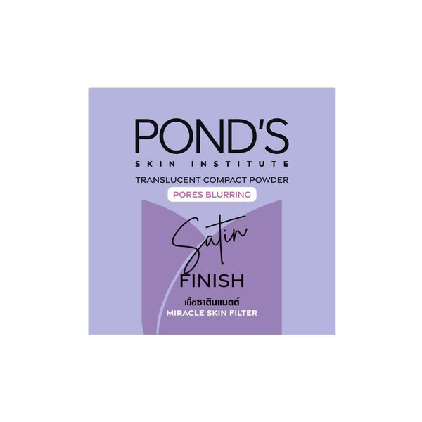 POND’S Translucent Compact Powder Pores Blurring Satin Finish 9 g., Полупрозрачная компактная пудра с матовым покрытием для сужения пор 9 гр.