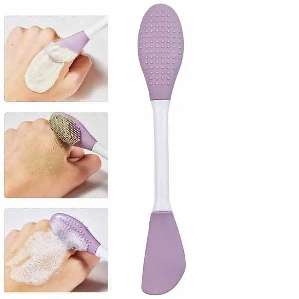 Silicone Brush 2 in 1 Силиконовая щетка 2 в 1 для очищения кожи лица