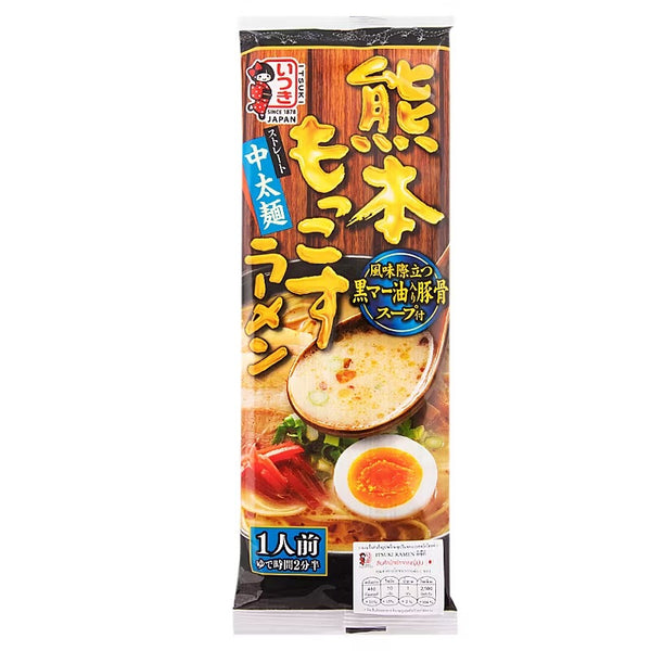 ITSUKI Ramen Tonkotsu Ramen Kumamoto Mokkos Dry 123 g., Лапша быстрого приготовления "Рамен Кумамото Мокко" 123 гр.