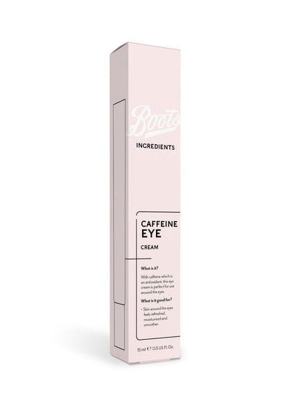 Boots Ingredients Caffeine Eye Cream 15 ml., Крем для глаз с кофеином 15 мл.