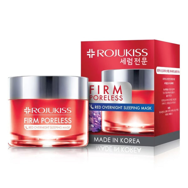 Rojukiss Firm Poreless Red Overnight Sleeping Mask 45 ml., Ночная омолаживающая маска для лица с красным женьшенем 45 мл.