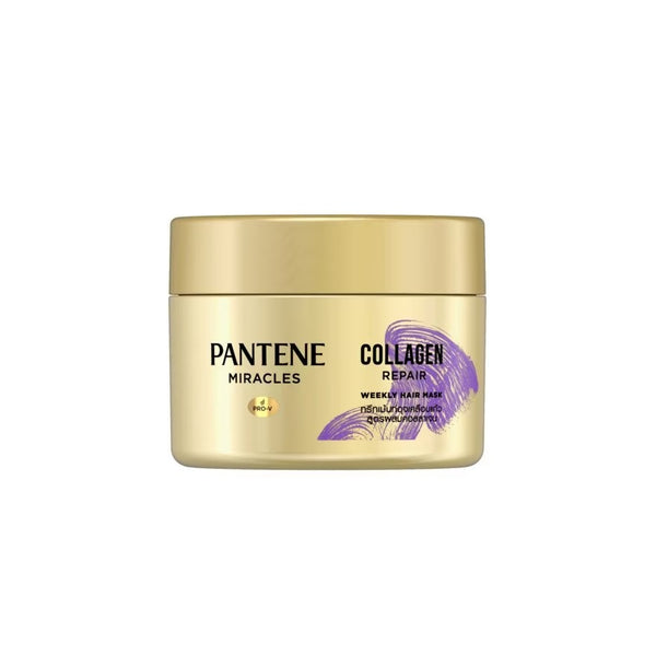 PANTENE Pro-V Miracles Collagen Repair Weekly Hair Mask 170 ml., Маска для волос "Чудодейственная" с коллагеном 170 мл.