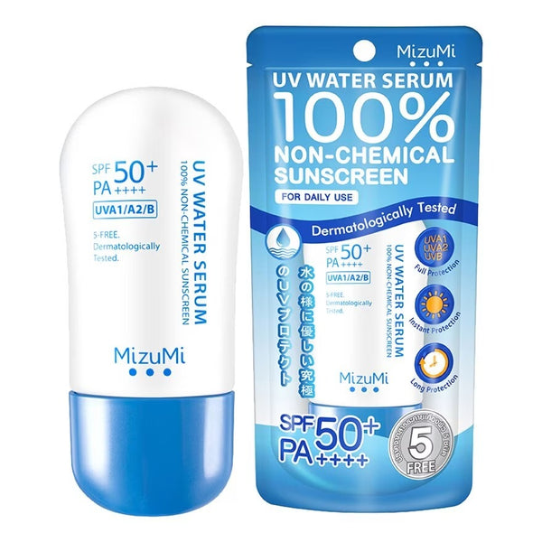 MizuMi UV Water Serum SPF50+ PA++++ 40 g., Солнцезащитная сыворотка для лица на водной основе SPF50+ PA++++ 40 гр.