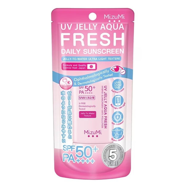 MizuMi UV Jelly Aqua Fresh SPF50+ PA++++ 40 g., Солнцезащитный гель-желе на водной основе с освежающим эффектом SPF50+ PA++++ 40 гр.