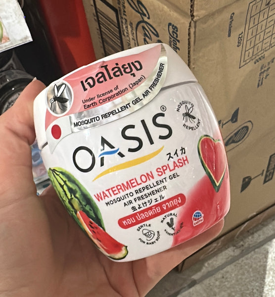 OASIS Mosquito Repellent Gel Air Freshener 180 g., Гелевый освежитель воздуха и защита от комаров 180 гр.