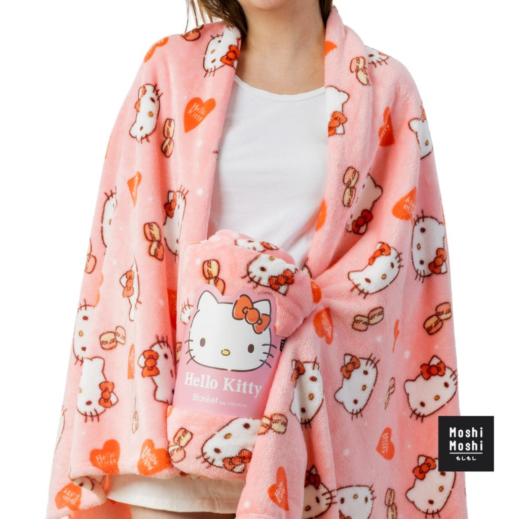 Moshi Moshi Hello Kitty Blanket Size 110*110 sm., Плед 