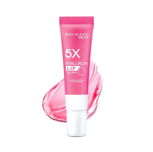 ROJUKISS 5X Hya Pink Lip Serum Treatment 10 ml., Сыворотка с гиалуроновой кислотой для ухода за кожей губ с розовым оттенком 10 мл.