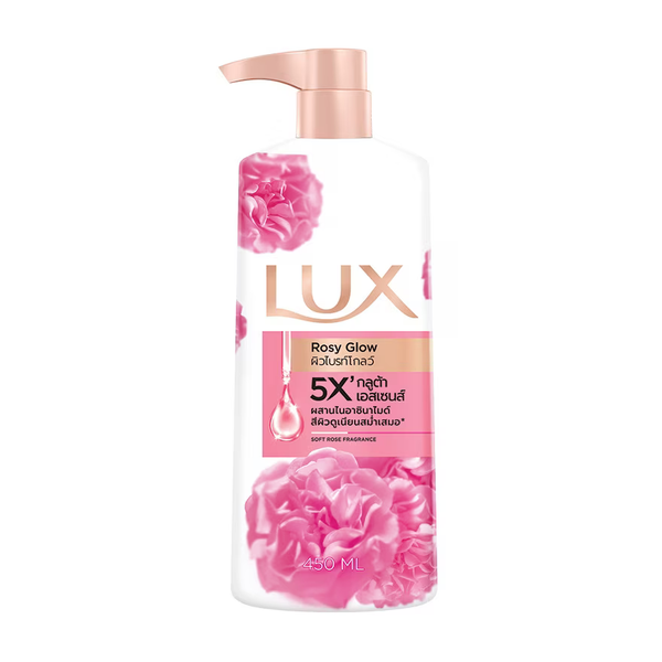 LUX Rosy Glow Shower Cream 450 ml.*2 pcs., Крем для душа "Сияющая роза" 2 шт.*450 мл.