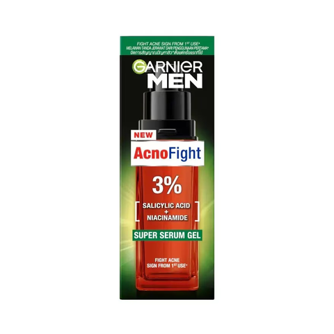 Garnier Men AcnoFight Super Serum Gel 30 ml., Гель-сыворотка от акне для мужчин 30 мл.