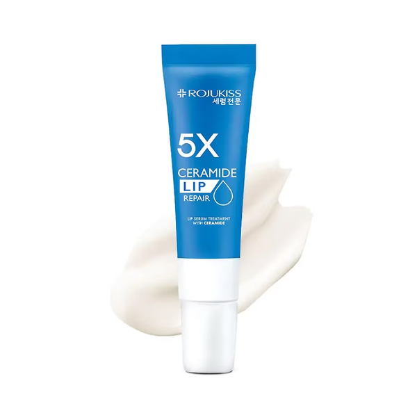 ROJUKISS 5X Ceramide Lip Serum Treatment 10 ml., Сыворотка с керамидами для ухода за кожей губ бесцветная 10 мл.