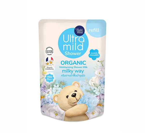 Babi Mild Ultra Mild Organic Shower Milk Milky Way Ультрамягкое органическое молочко для душа "Млечный Путь"