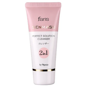 Faris Senmasu Perfect Solution 2 in 1 Cleanser 85 g., Очищающая пенка и маска 2 в 1 для умывания 2 в 1 "Senmasu Идеальное решение" 85 гр.