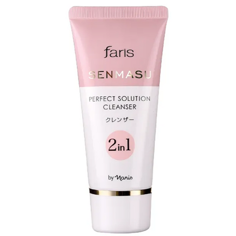 Faris Senmasu Perfect Solution 2 in 1 Cleanser 85 g., Очищающая пенка и маска 2 в 1 для умывания 2 в 1 "Senmasu Идеальное решение" 85 гр.