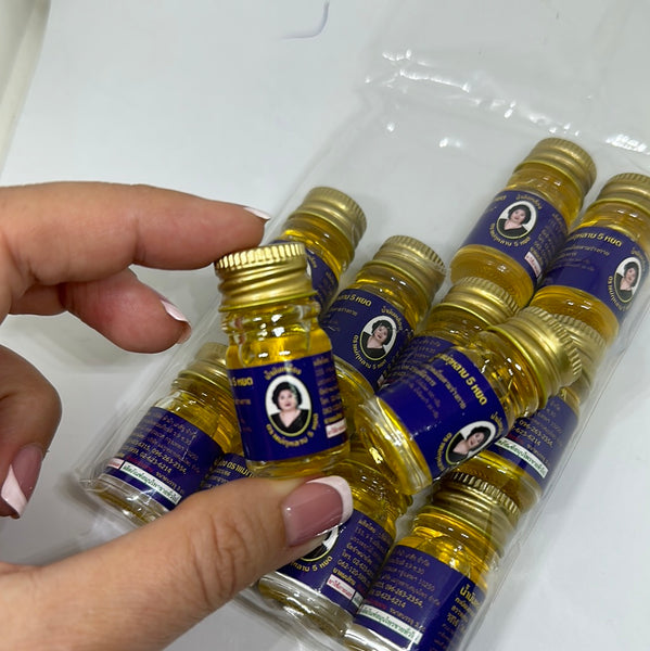 Kulab Yellow Oil (purple) 5 ml.*12 pcs., Желтое масло Кулаб многофункциональное для применения внутрь и снаружи 5 мл.*12 шт.