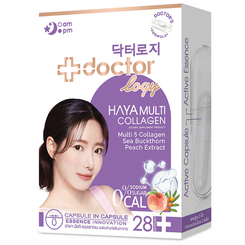 Doctorlogy Haya Multi Collagen Capsules 28 сaps., Капсулы для здоровья кожи "Мультиколлаген" 28 капсул