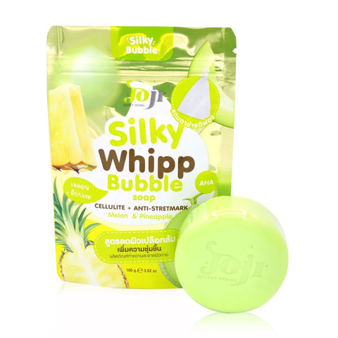 PRECIOUS SKIN Joji Secret Young Silky Whipp Bubble Soap Bright Cellulite + Anti-Stretmark (Melon&Pineapple)100 g., Нежное мыло против целлюлита и растяжек 100 гр.
