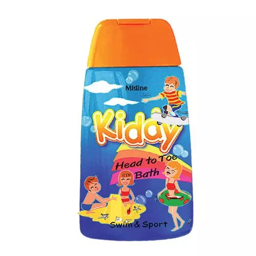 Mistine Kiddy Head to Toe Bath Shampoo 200 ml., Универсальное средство для купания детей 200 мл.