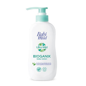 Babi Mild Ultra Mild Bioganik Body Lotion 400 ml., Натуральный увлажняющий лосьон для малышей 400 мл.