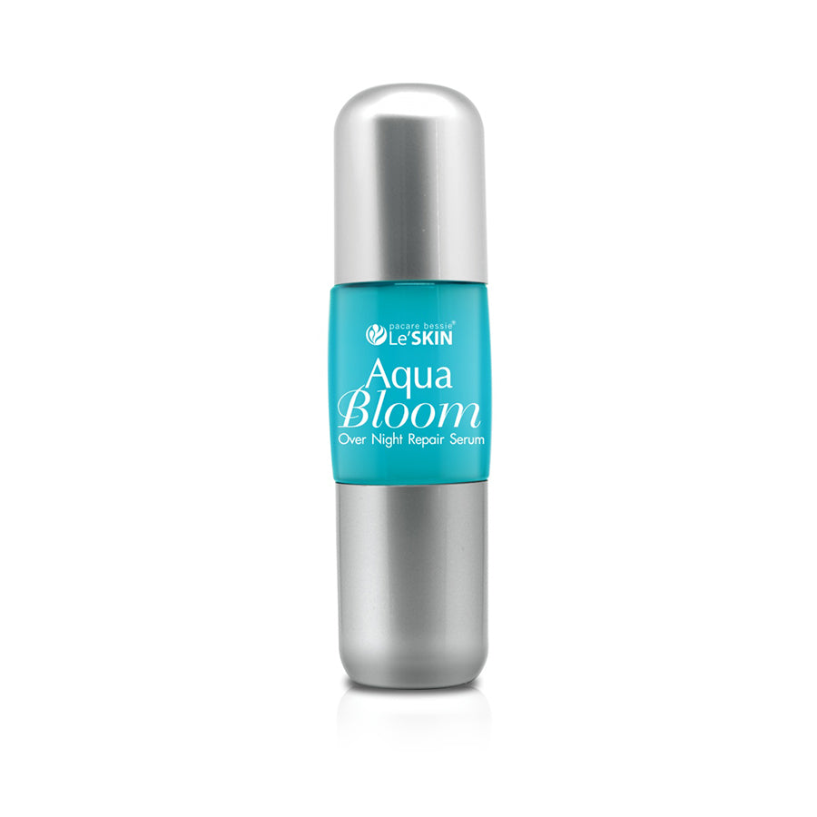 Le'SKIN Aqua Bloom Over Night Repair Serum 50 ml., Ночная сыворотка для глубокого увлажнения и восстановления кожи 50 мл.