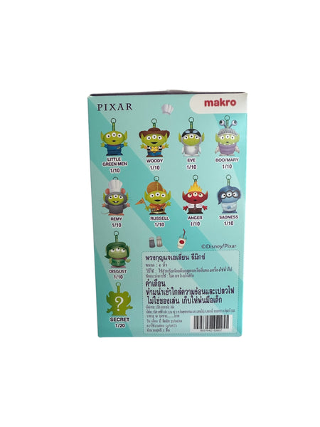 Makro Alien Remix Keychain Random Box toy, Мягкая игрушка с подвесом "Инопланетянин".