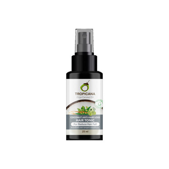 Tropicana Coconut Anti-Hair Loss Hair Tonic for Reduce Hair Fall 25 ml., Тоник с кокосовым маслом для уменьшения выпадения волос 25 мл.