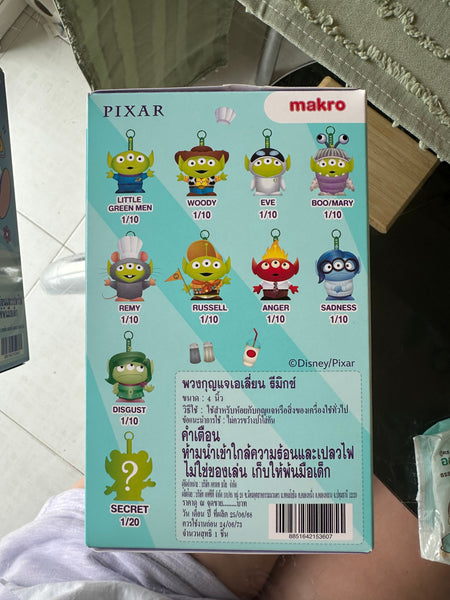 Makro Alien Remix Keychain Random Box toy, Мягкая игрушка с подвесом "Инопланетянин".