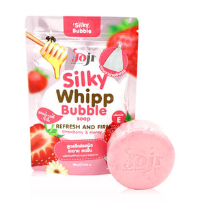 PRECIOUS SKIN Joji Secret Young Silky Whipp Bubble Soap Bright Refresh & Firm (Strawberry & Honey) 100 g., Нежное мыло «Обновление и укрепление» 100 гр.