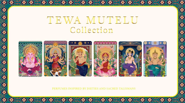 Butterfly Thai TEWA MUTELU Collection Perfume Set 3 ml.*6 pcs., Коллекция тайских ароматов веры в божества "TEWA MUTELU" 3 мл.*6 шт.