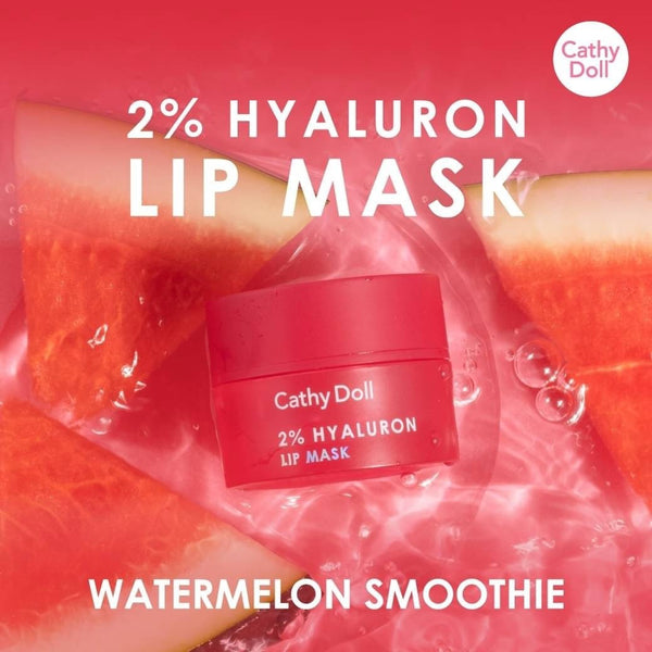 Karmart Cathy Doll 2% Hyaluron Lip Mask Watermelon 4.5g., Маска для губ с 2%-й гиалуроновой кислотой и экстрактом арбуза 4.5 гр.