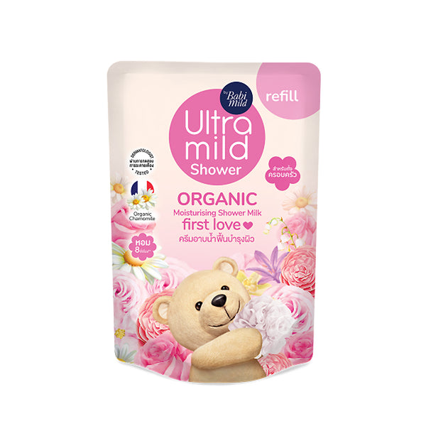 Babi Mild Ultra Mild Organic Shower Milk First Love Ультрамягкое органическое молочко для душа "Первая любовь"