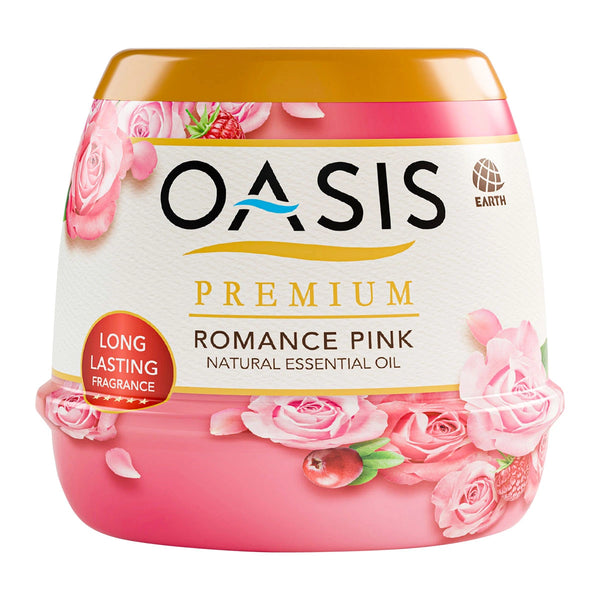 OASIS Natural Gel Air Freshener 200 g., Натуральный гелевый ароматизатор-освежитель воздуха 200 гр.