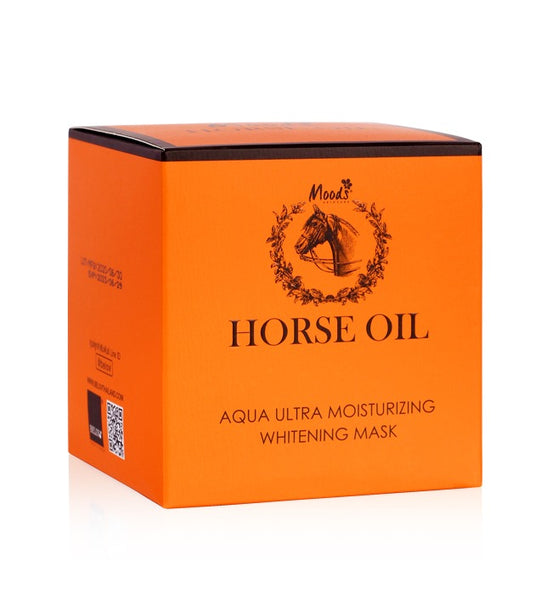 Belov Moods Horse Oil Aqua Ultra Moisturizing Whitening Mask 100 ml., Глубоко увлажняющая отбеливающая маска для лица с лошадиным маслом 100 мл.