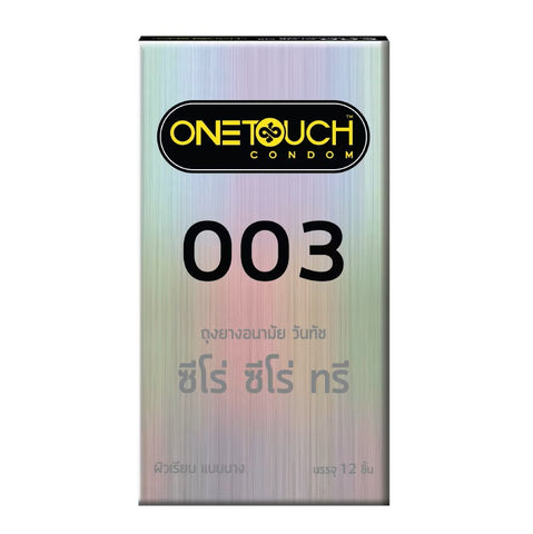 One Touch Zero Zero Condom Three Family Pack 12 pcs., Ультратонкие презервативы "Zero Zero 003" 12 шт.
